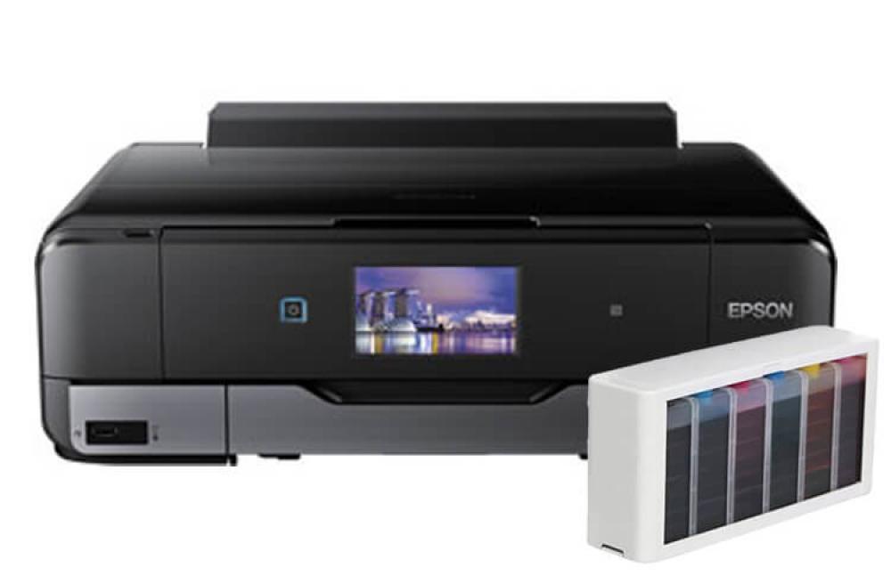 фото МФУ Epson Colorio EP-10VA с СНПЧ и чернилами - изображение 1