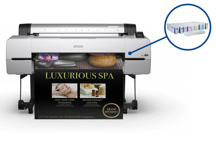 Плоттер Epson SureColor SC-P10000 с ПЗК и чернилами Плоттер Epson SureColor SC-P10000 с ПЗК и чернилами