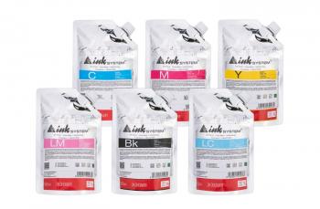 Светостойкие чернила INKSYSTEM для фотопечати на Epson Colorio EP-708A, дой-пак 500мл (6 цветов)