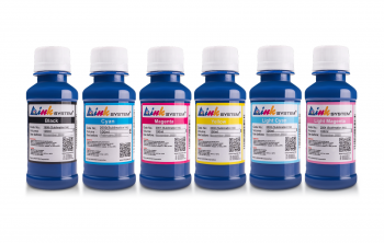 Набор сублимационных чернил 6 цветов по 100 мл