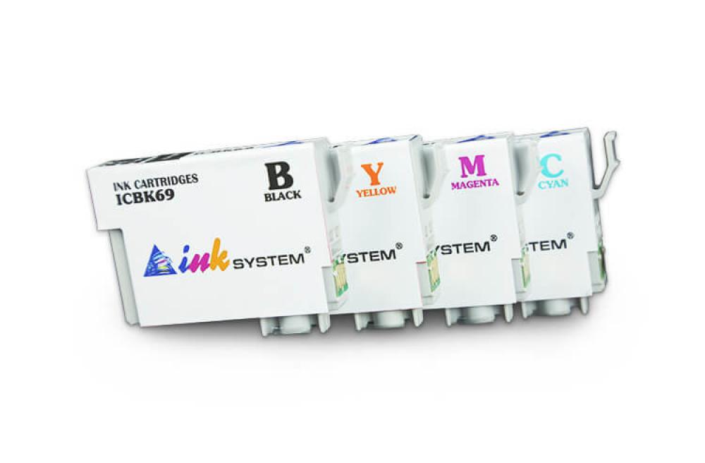 фото Комплект совместимых картриджей IC69 (C/M/Y/Bk) для Epson Colorio PX-045A - изображение 1