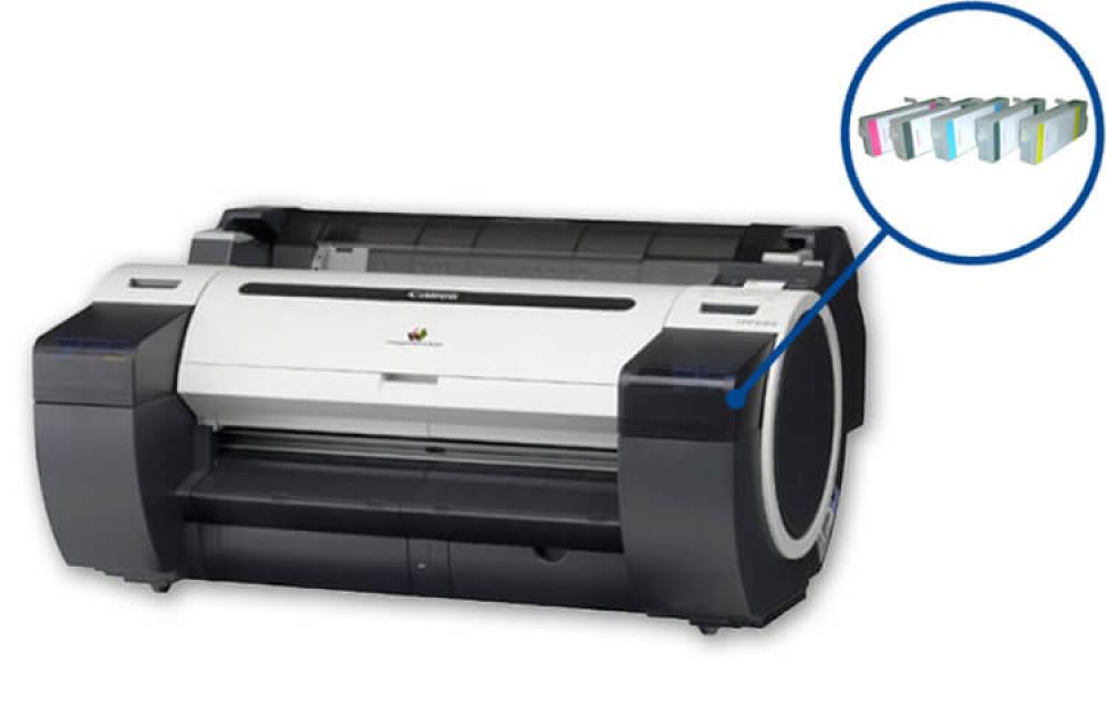 фото Плоттер Canon imagePROGRAF IPF680 с ПЗК и чернилами (без стенда) - зображення 1