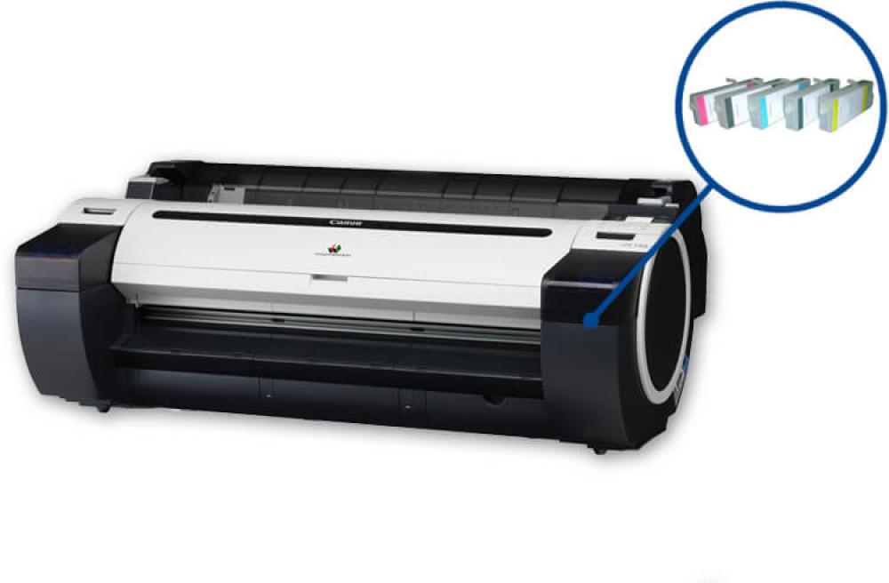 фото Плоттер Canon imagePROGRAF IPF780 с ПЗК и чернилами (без стенда) - зображення 1