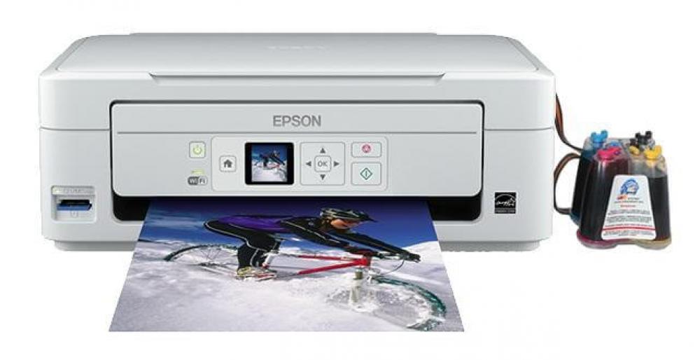 изображение МФУ Epson Stylus SX438W с СНПЧ и чернилами - изображение 1