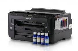 Принтер Epson WorkForce WF-7210DTW с СНПЧ и чернилами