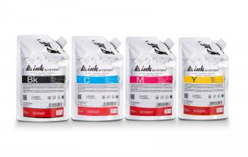 Комплект сублимационных чернил INKSYSTEM 500 мл (4 цвета)
