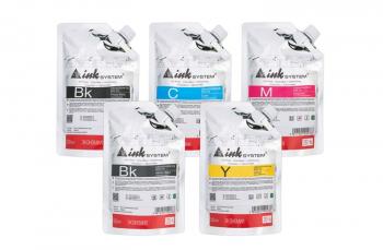 Комплект ультрахромних чорнил INKSYSTEM для Epson SC-T5200 500 мл. (5 кольорів)