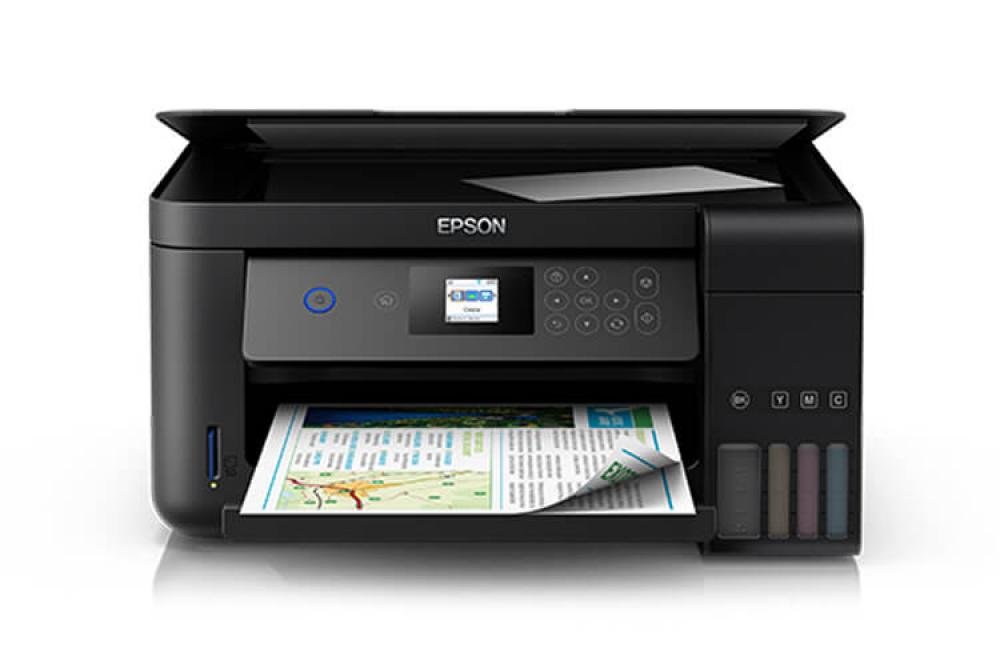 фото МФУ Epson L4160 с оригинальной СНПЧ и чернилами - изображение 1