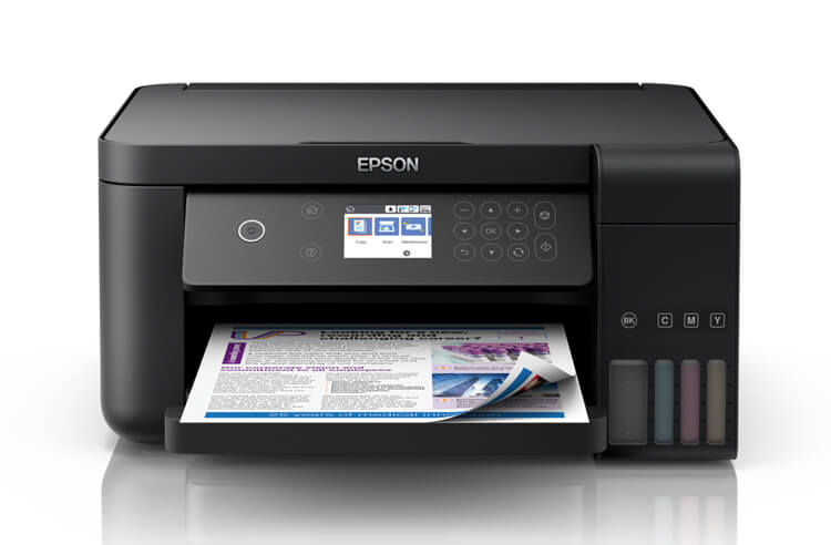 фото МФУ Epson L6160 с оригинальной СНПЧ и чернилами