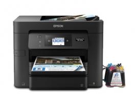 МФУ Epson WorkForce Pro WF-4734 с СНПЧ и чернилами