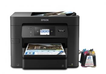 БФП Epson WorkForce Pro WF-4734 з СБПЧ та чорнилом БФП Epson WorkForce Pro WF-4734 з СБПЧ та чорнилом