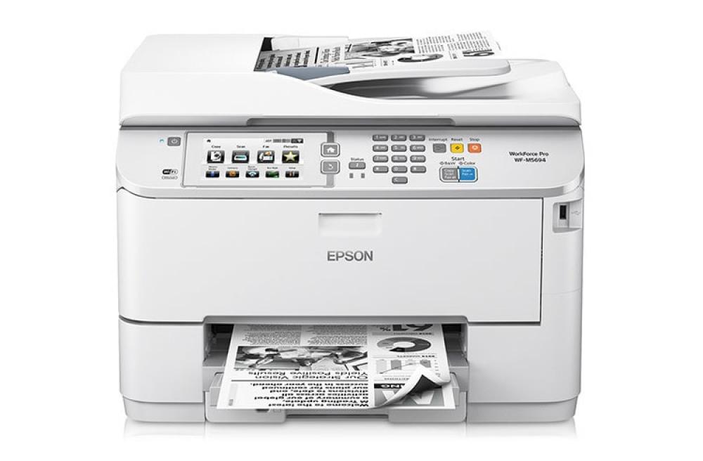 изображение МФУ Epson WorkForce Pro WF-M5694 с СНПЧ и чернилами - изображение 1