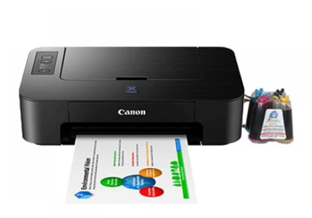 фото Принтер Canon PIXMA E204 с СНПЧ и чернилами - зображення 1