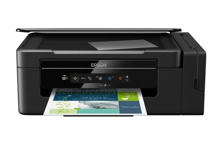 фото МФУ Epson L3050 с оригинальной СНПЧ и чернилами