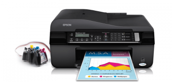 БФП Epson WorkForce 520 Refurbished by Epson з СБПЧ та чорнилом