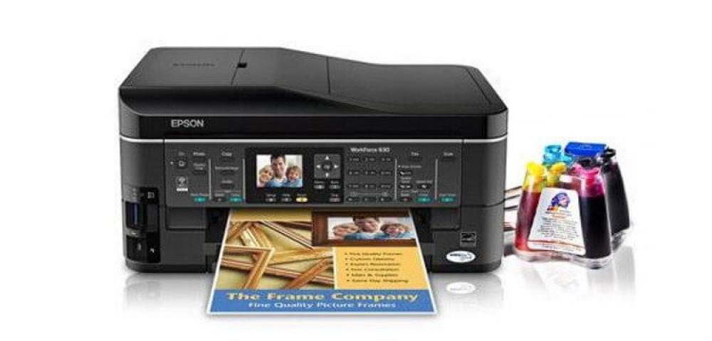 изображение МФУ Epson WorkForce 630 Refurbished by Epson с СНПЧ и чернилами - изображение 1