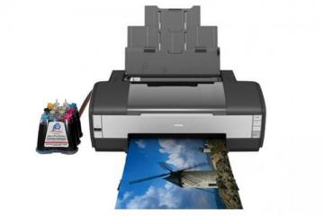 фото Принтер Epson Stylus Photo 1400 Refurbished by Epson с СНПЧ и чернилами