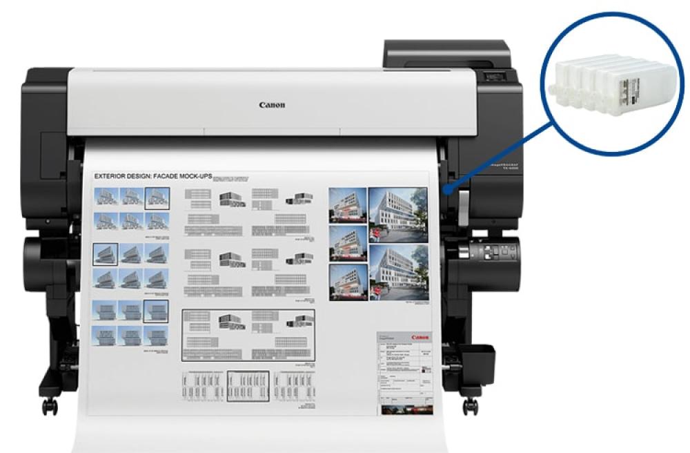 фото Плоттер Canon imagePROGRAF iPF TX-4000 с ПЗК и чернилами - зображення 1