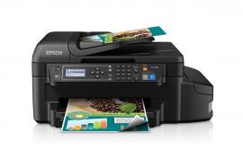 МФУ Epson WorkForce EcoTank ET-4550 с оригинальной СНПЧ и чернилами INKSYSTEM