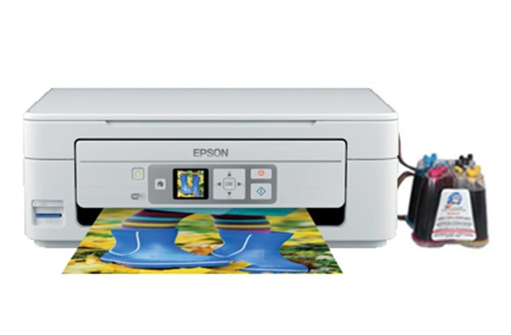 фото МФУ Epson Expression Home XP-355 с СНПЧ и чернилами - изображение 1