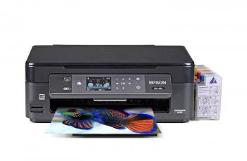 МФУ Epson Expression Home XP-452 с СНПЧ и чернилами