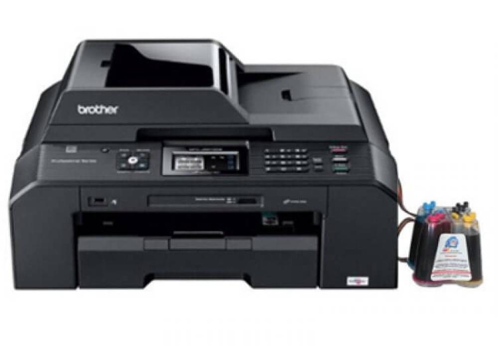 изображение МФУ Brother MFC-J5910DW с СНПЧ и чернилами - изображение 1