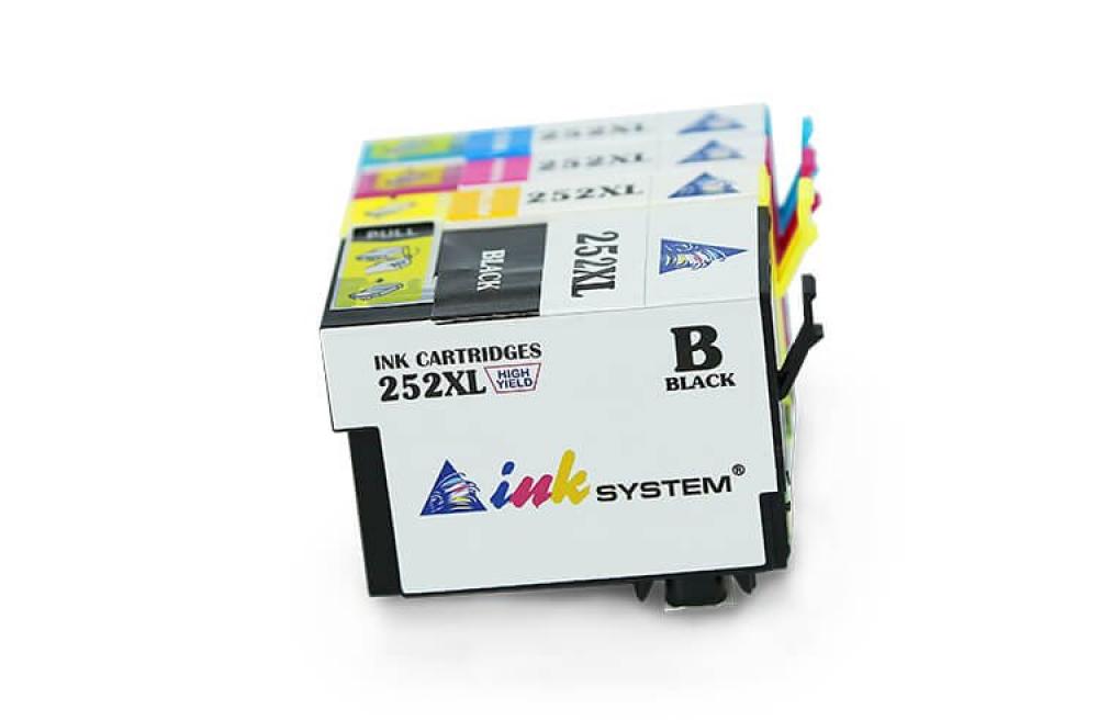 изображение Комплект совместимых картриджей T252XL (C/M/Y/Bk) для Epson Workforce WF-7710 - изображение 1