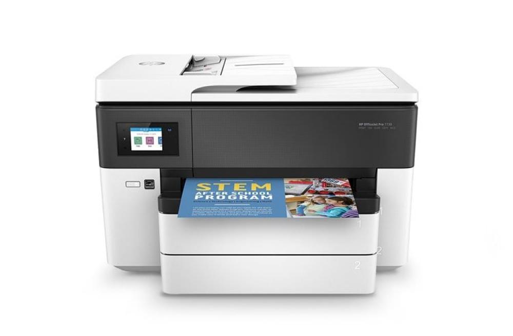 фото МФУ HP OfficeJet Pro 7730 с ПЗК и чернилами - изображение 1