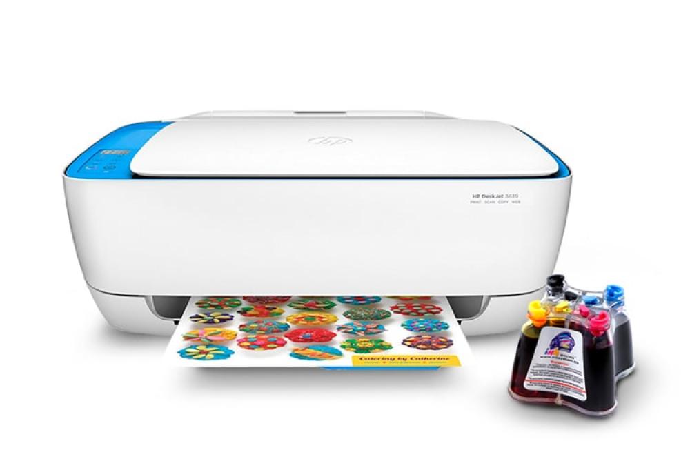 фото МФУ HP DeskJet 3639 с СНПЧ и чернилами - изображение 1