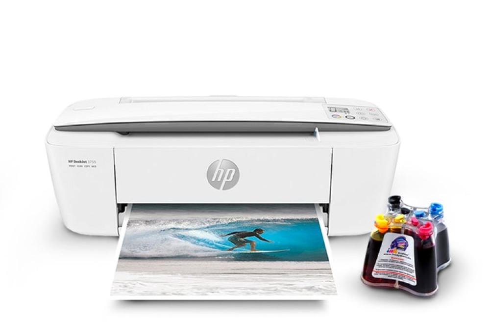 фото МФУ HP DeskJet Ink Advantage 3775 с СНПЧ и чернилами - изображение 1