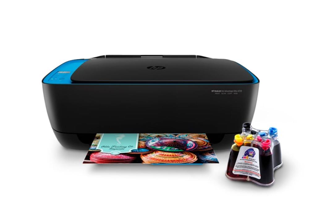 фото МФУ HP DeskJet Ink Advantage Ultra 4729 с СНПЧ и чернилами - зображення 1