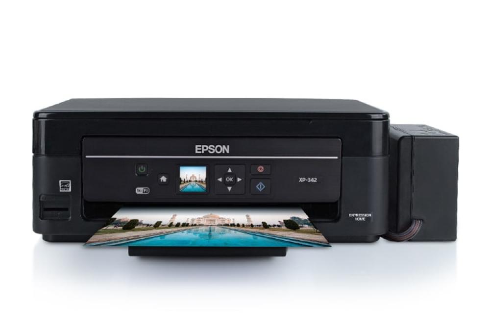 изображение МФУ Epson Expression Home XP-342 с БСНПЧ и чернилами INKSYSTEM - изображение 1