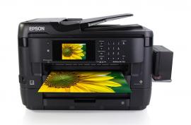 МФУ Epson WorkForce WF-7720DTWF с БСНПЧ и чернилами INKSYSTEM