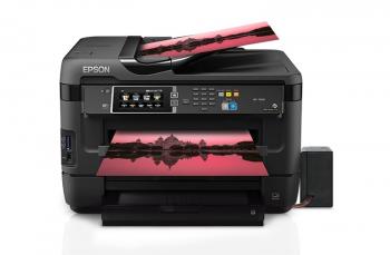 БФП Epson Workforce WF-7620 з БСБПЧ та чорнилом INKSYSTEM