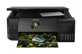 МФУ Epson L7160 с оригинальной СНПЧ и чернилами