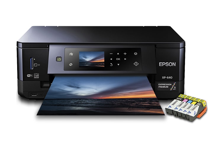 фото МФУ Epson Expression Premium XP-640 с картриджами INKSYSTEM