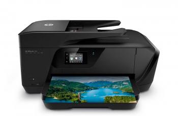 МФУ HP OfficeJet 7510 с ПЗК и чернилами