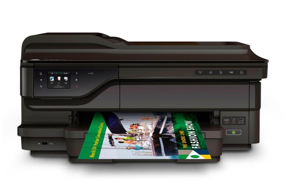 фото МФУ HP Officejet 7612 с ПЗК и чернилами - изображение 1