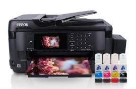 МФУ Epson WorkForce WF-7715DWF с БСНПЧ и чернилами INKSYSTEM