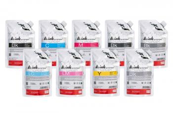 Комплект ультрахромных чернил INKSYSTEM для Epson SC-P8000, 500 мл. (9 цветов)