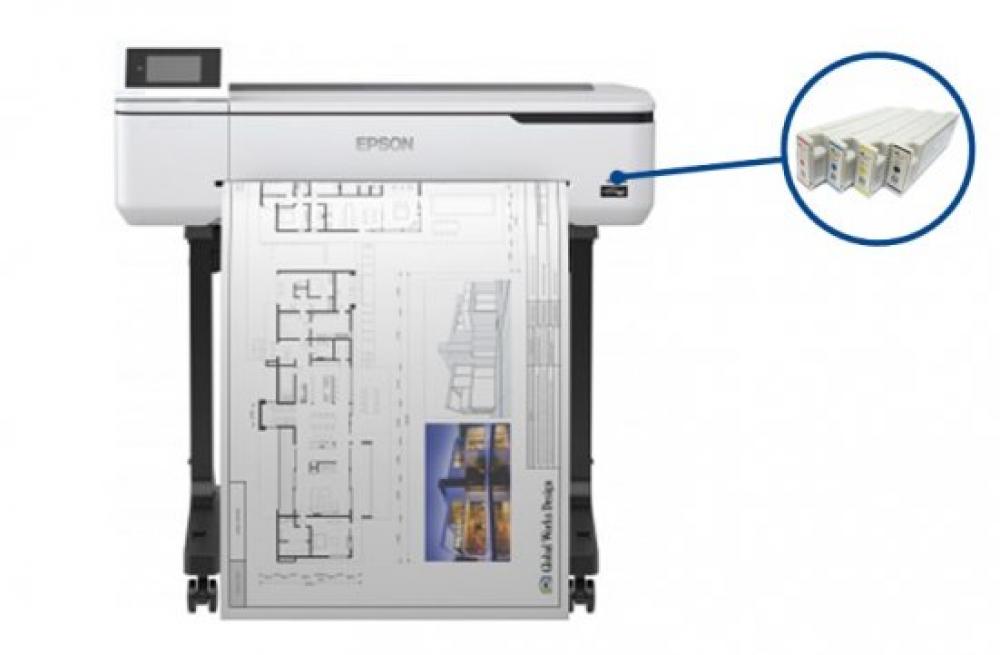 изображение Плотер Epson SureColor SC-T3100 з ПЗК та чорнилом - зображення 1