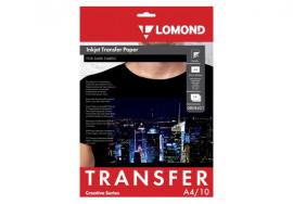 Термотрансферний папір LOMOND Transfer Paper for dark cloth A4, 10 аркушів