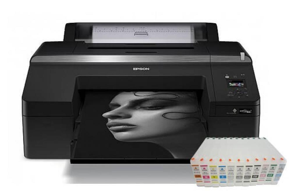 фото Плоттер Epson SureColor SC-P5000V с ПЗК и чернилами - изображение 1