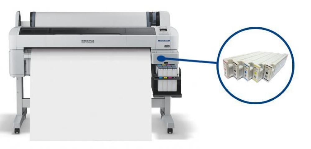 фото Плоттер Epson SureColor SC-T7200 PS с ПЗК и чернилами - изображение 1