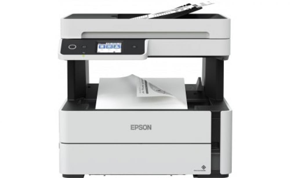 фото МФУ Epson M3140 с оригинальной СНПЧ и чернилами