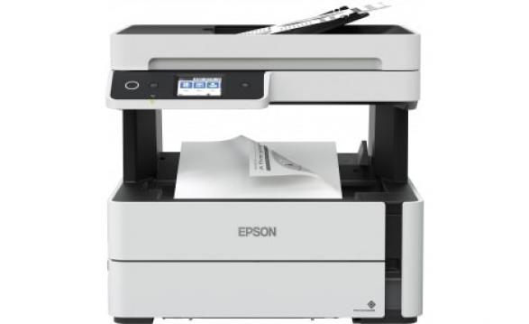 фото МФУ Epson M3140 с оригинальной СНПЧ и чернилами