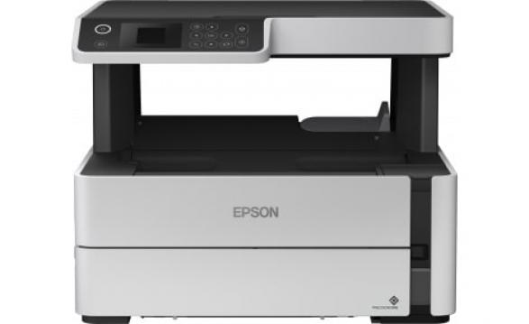 фото МФУ Epson M2140 оригинальной СНПЧ  и чернилами