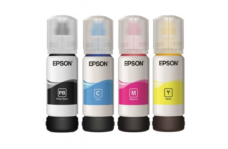 изображение Оригинальные чернила для Epson L3156 (65мл, 4 цвета)