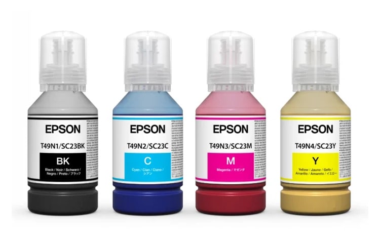 фото Оригинальные чернила для Epson SC-T3100X (140мл, 4 цвета)