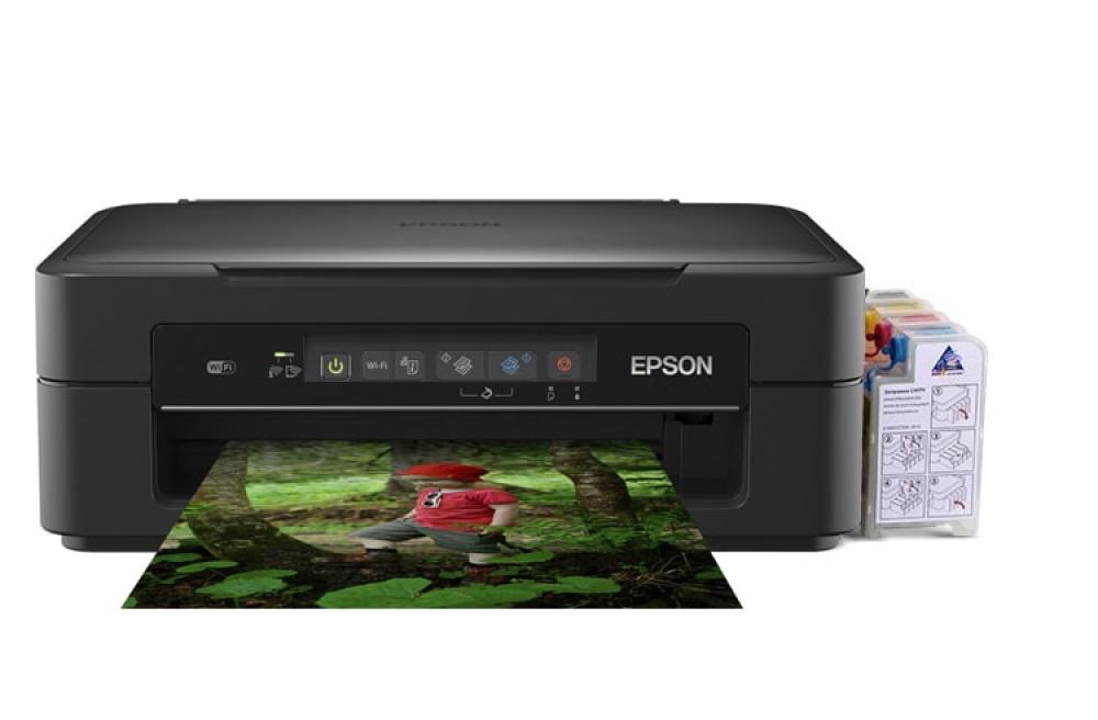 фото МФУ Epson Expression Home XP-255 с СНПЧ и сублимационными чернилами - изображение 1